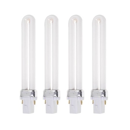 4 stk. 9W UV-lampe Pære Rør Udskiftning til 36W UV Hærdningslampe_ryy