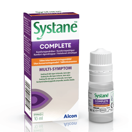 Systane Complete Komfortøyedråper, 10 ml