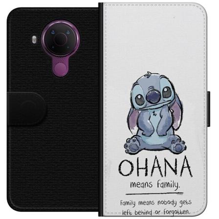 Nokia 5.4 Lompakkokotelo Stitch Ohana
