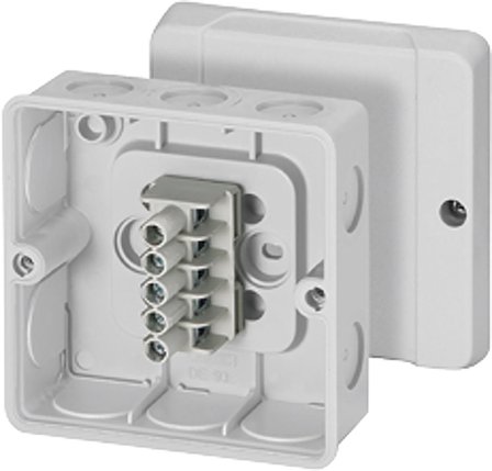 Hensel DE 9345 Koblingsboks 5 x 4 mm², Installasjonsmaterial