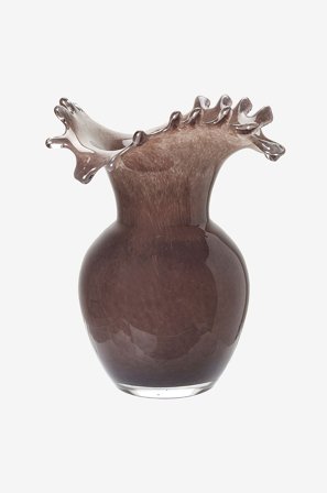 Wikholm Form - Vase Mela L - Brun - Urtepotteskjulere & vaser - Fra Homeroom