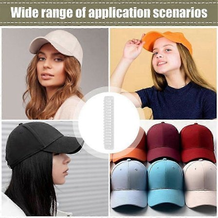 Hatun järjestäjä Hatun teline Säilytysteline tilaa säästävä Hatun ripustin Teline baseball-hatuille