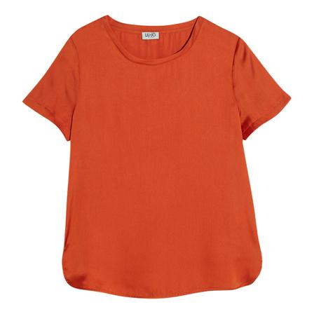 Liu Jo T-shirt , Oranje , Dames , Maat: S