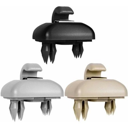 2 st - för Audi A4 A5 S5 Q3 Q5 Bil Solskydd Klämma Fäste Klämma Fäste 8U0857562A (Svart)