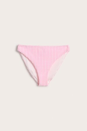 Kappahl | Ruudullinen bikinialaosa | Vaaleanpunainen