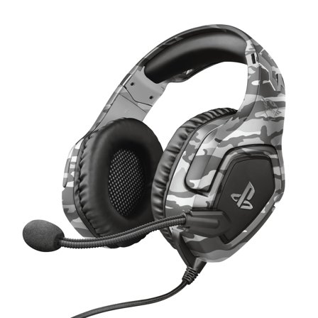 Trust GXT 488 Forze Gaming Headset PS4 (camo) 3,5 minijack, PS4, over-ear, kablet, fleksibel mic, stereo
