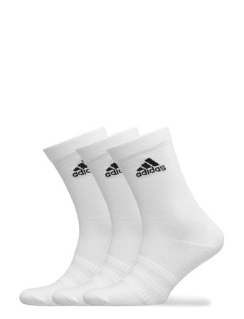 Crew Socks 3 Pairs Underwear Socks Regular Socks Vit Adidas Performance