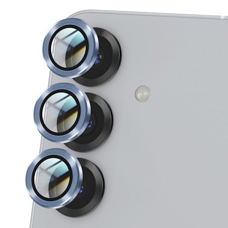 Krosskyddad Kamera för Samsung Galaxy S25 Plus, Antireflex, Blå