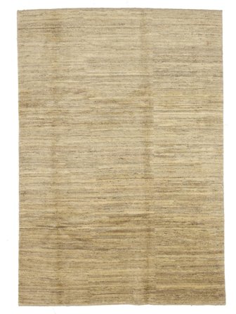 Noué À La Main Gabbeh Tapis 202X292 D'orient De Laine Orange/Marron