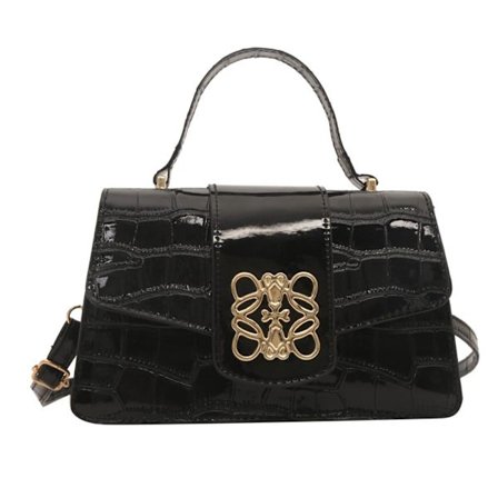 Pieni olkalaukku käsilaukku MUSTA