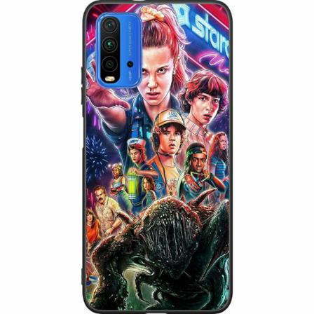 Xiaomi Redmi 9t Svart Skal Stranger Things