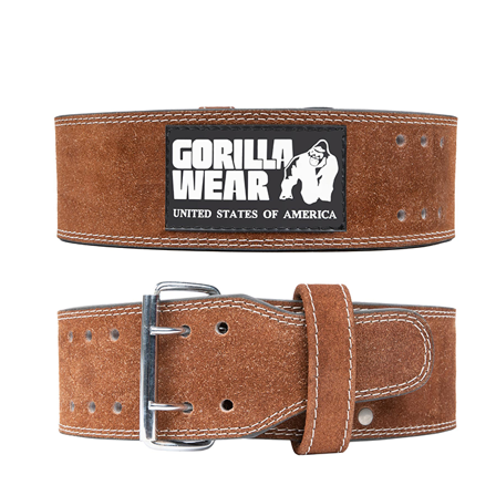 Gorilla Wear Gear 4 Inch Nostohihna Ruskea