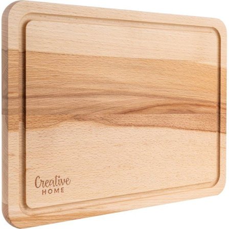 Skjærebrett | Treskjærebrett | Treplanke | Aperitiffbrett | 30,5x22,5x1,5cm | Naturlig bøketre