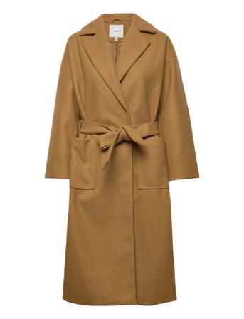 Ihjannet Ja2 Outerwear Coats Winter Coats Beige ICHI