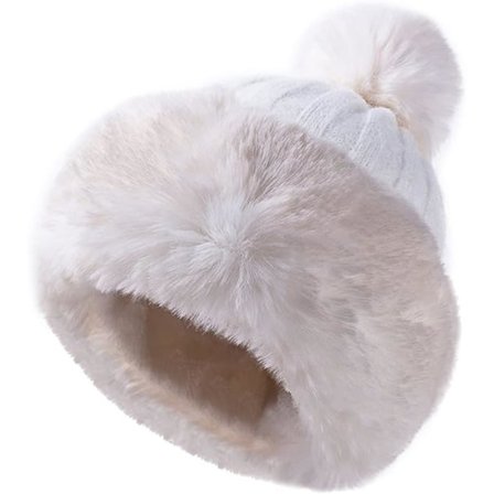 Vinter Kvinder Strikkede Beanies Udendørs