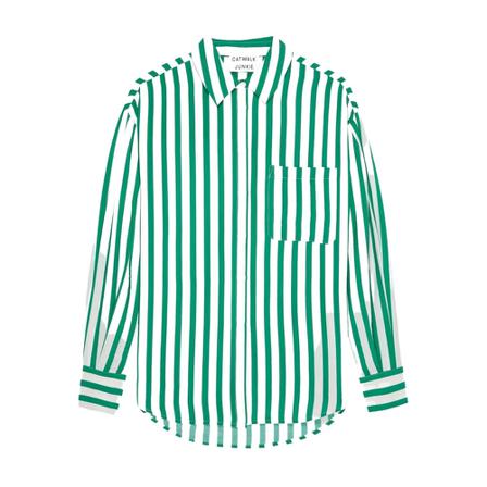 Catwalk Junkie Shirts , Groen , Dames , Maat: L