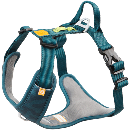 Woolly Wolf Roam Harness L Deep Teal Ripple