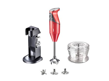 BAMIX Stavmikser Deluxe 200w D Rød