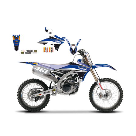 Dekalkit Blackbird Replica Factory Racing 2016 - Yamaha YZ 450F 2014-2022