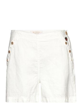 Peggie Shorts Shorts Casual Shorts Hvit BUSNEL*Betinget Tilbud