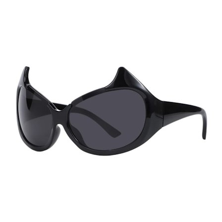 Devil Solbriller Y2k Solbriller SVART