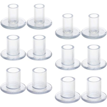 (6 par) Hælbeskyttere for høye hæler, 3 størrelser skohælbeskyttere