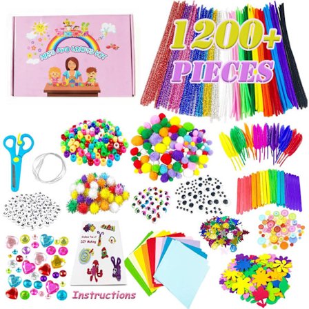 1200+ DIY leker for barn, pedagogisk leketøy, håndlaget kunst og dekor