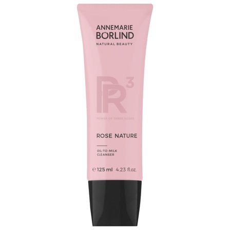 Annemarie Börlind Rose Nature Oil-To-Milk Cleanser 125ml - Olio detergente viso