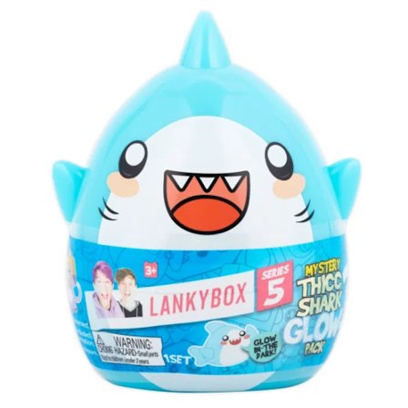 Lankybox Mystery Thicc Shark Glow Pack S5