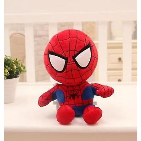 27cm Man Spiderman Plysj Lekefilm Dukker Hevnere Myk Fylt Helt Captain America