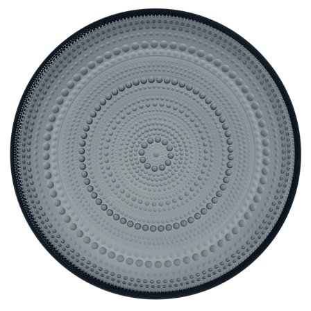 Iittala Kastehelmi tallrik 24,6 cm. mörkgrå | Dukning & Servering > Tallrikar > Matttallrik | Bagaren och Kocken