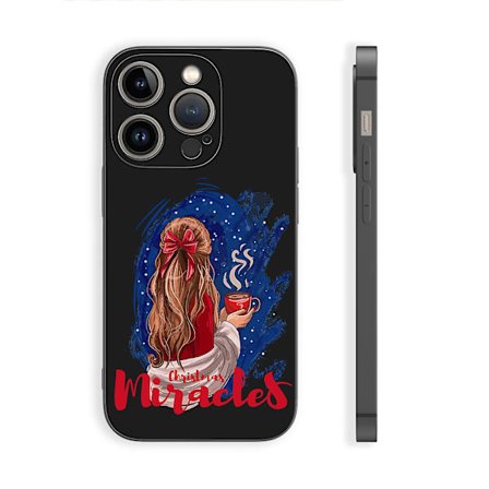 Creative Cartoontpurubber Stötsäker mobiltelefon Caseiphone 15 Caseseries Stylesiblackypdt2671