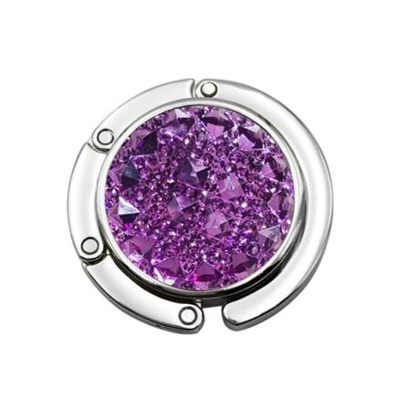 Håndveske krok Kvinner Veske Organizer LILLA purple