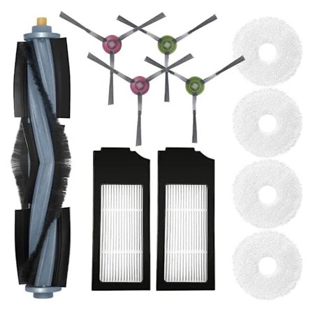 Tilbehør Reservedeler for Deebot X1 TURBO X1 OMNI Støvsugerrobot Hovedsidebørste Hepa Filter