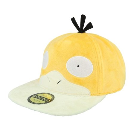 Difuzed - Žlutá snapback Kšiltovka - Pokémon Psyduck Plush Yellow Snapback @ Hatstore