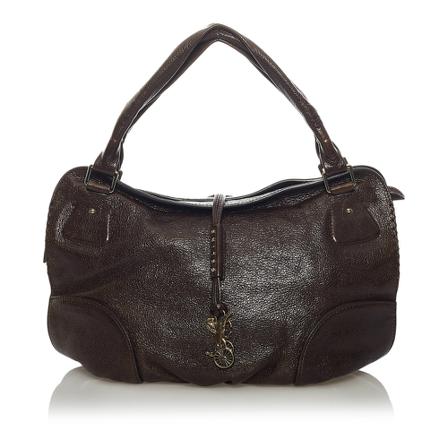 Celine Vintage, pre-owned Leather Handbag Bruin, Dames, Maat:ONE Size