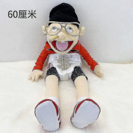 Utenlandsk Handel Jeff Hånddukke Leke Munn Morsom Plysj Leke Zombie Rock Jeff Foreldre-barn Hånddukke Munn Kan Bevege Seg