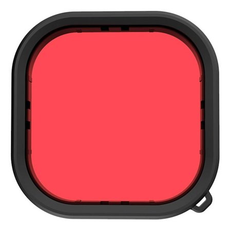 GoPro Hero 9 vattentät color filter action camera lens - röd