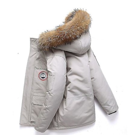 Ny vinterjakke for menn 2022 - Tykk, varm og for par - Utendørs stor dunjakke for menn og kvinner hg