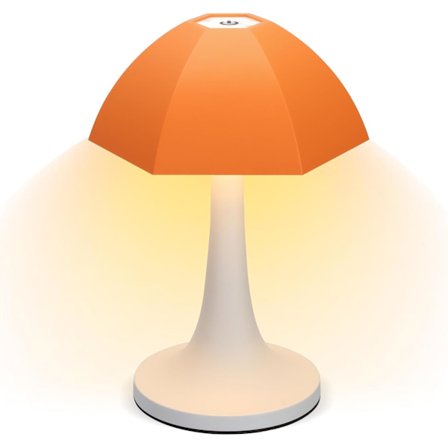 Sladdlös Bordlampa, Liten Bordlampa, LED Touchlampa Uppladdningsbart Batteri Drivs Ljus 4000mAh, 3 Färger & Steglös Dimbar