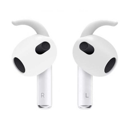 AirPods 3 øre kroge - silikone ørehooks hvid