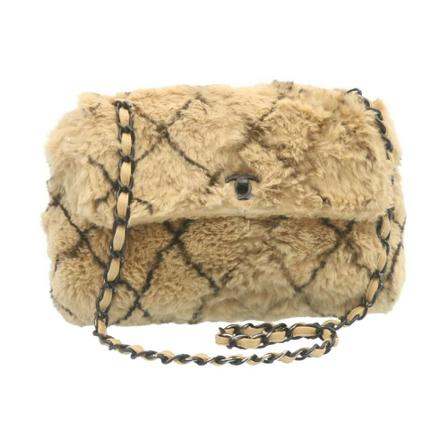 Chanel Vintage Pre-owned Shoulder Väska brun, Dam Vintage Väskor, Dam, Storlek: ONE SIZE