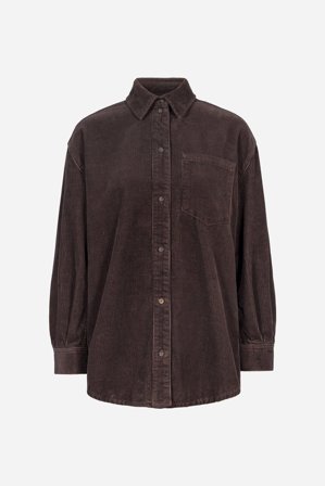 CAMILLA PIHL - Alex Cord Shirt - Dark brown - 34