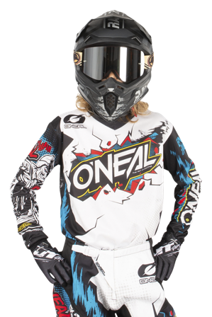 Crosstrøye Barn O'Neal Element Villain Hvit M