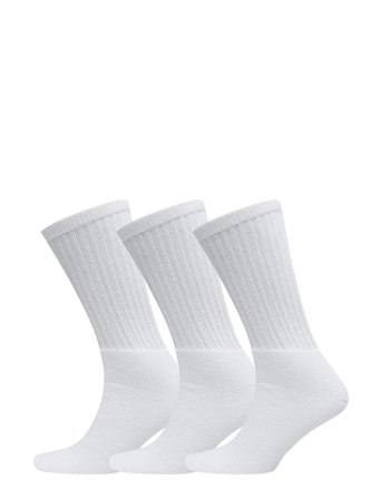 Claudio Socks Tennis 3-Pack White Claudio