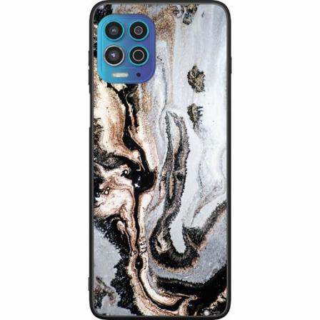 Motorola Moto G100 Svart Skal Mönster