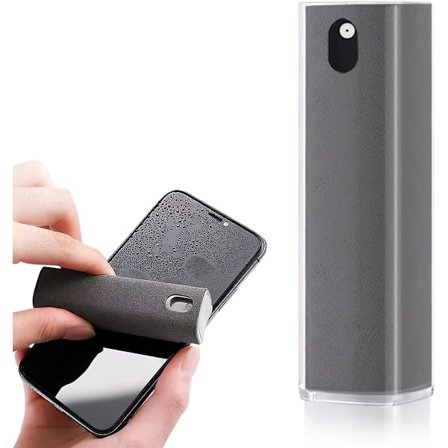 Skärmrengöring (ingen vätska), sprayrengöring och mikrofiberdukar, skärmrengöring, datorskärmsrengöring, för telefon/surfplatta