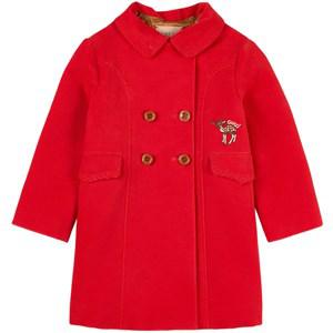 Kids - Gucci Red Embroidery Detail Coat 24 months - Coats and jackets - 24 months - Red - Mädchen