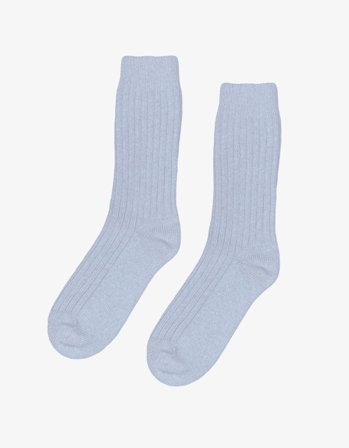 Merino Wool Blend Sock - Polar Blue - 36-40