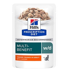 Hills Prescripton Diet Cat W/D, 12x85, Chicken